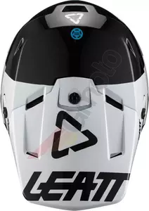 Leatt GPX 3.5 junior cross enduro moottoripyöräilykypärä V21.3 valkoinen musta M-4