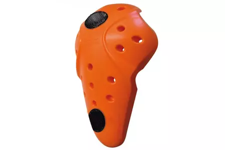 Ochraniacz kolan Held D3O Velcro orange 26x18cm-2