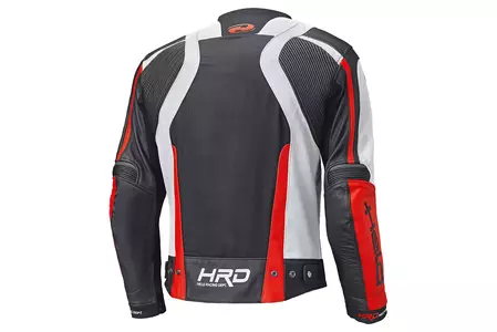 Held Hashiro II odinė motociklo striukė juoda/balta/raudona 48-2