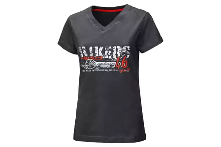 Held Lady Bikers marškinėliai juoda/raudona DXXL-1