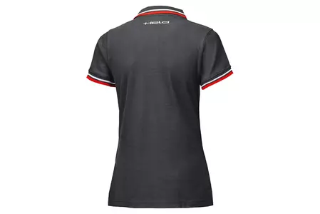 T-Shirt Held Lady Polo Bikers black/red DL-2