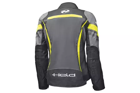 Held Baxley Top Lady jachetă de motocicletă din material textil negru/galben-fluo DXXL-2