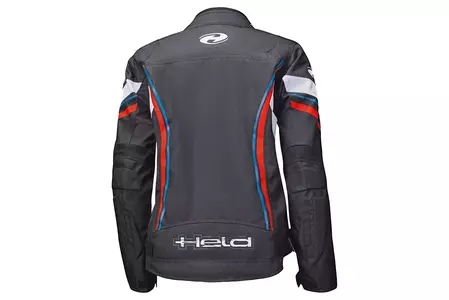 Held Baxley Top Lady black/red/blue DXS tekstilna motoristična jakna-2