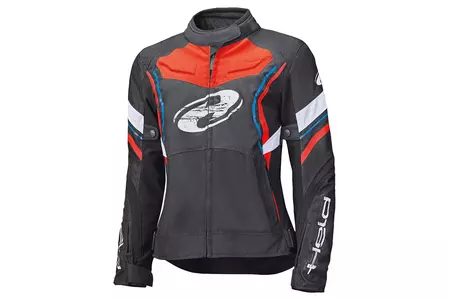 Held Baxley Top Lady negru/roșu/albastru, jachetă de motocicletă din material textil DXL-1