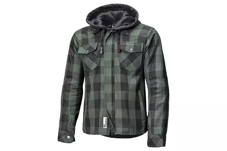 Held motociklininko marškinėliai Lumberjack II black/green S - 62010-00-18-S