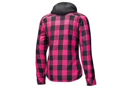 Held Lumberjack II Dama motoristična majica črna/rožnata DXL-3