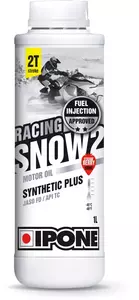 Ipone Snow Racing 2T motorový olej pro sněžné skútry polosyntetický 1 l jahodová vůně (-45ST.C) - 800173