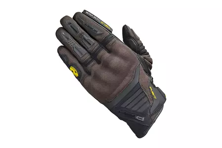 Held Hamada кафяви 9 ръкавици за мотоциклет от кожа/текстил-1