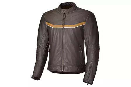 Held Heyden giacca da moto in pelle marrone/beige 60-1