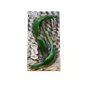 Handbary osłona dłoni JR 22 mm aluminiowy rdzeń zielone - L35380GNAL