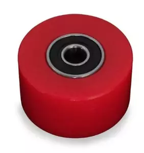 Ketjupyörä JR 42 mm punainen (laakerilla)-1