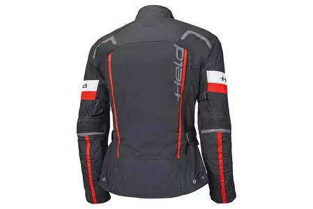 Held 4-Touring II giacca da moto in tessuto nero/rosso 3XL-2