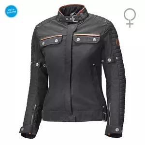 Held Bailey Lady jachetă de motocicletă neagră din material textil DL - 61913-00-01-DL