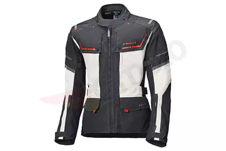 Held Karakum šedo-čierna textilná bunda na motorku L-1