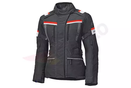 Held Lady Tourino juoda/raudona DXS tekstilinė motociklininko striukė - 62220-00-02-DXS