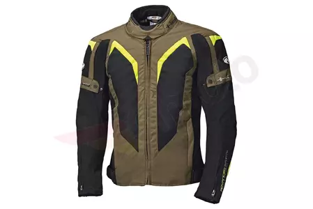 Held Zelda Military zelena/fluo žuta S tekstilna motociklistička jakna - 6638-00-201-S