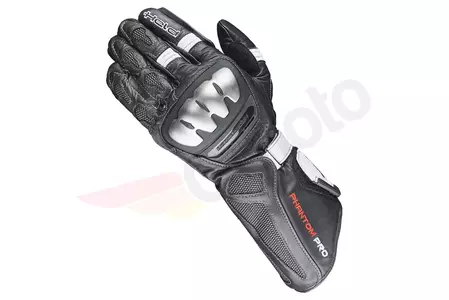 Held Phantom Pro черни/бели Slim L-9 кожени ръкавици за мотоциклет - 22212-00-14-L-9