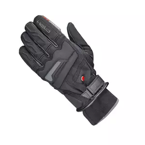Held Satu KTC Gore-Tex μαύρο Stocky K-8 δερμάτινα γάντια μοτοσικλέτας - 22245-00-01-K-8