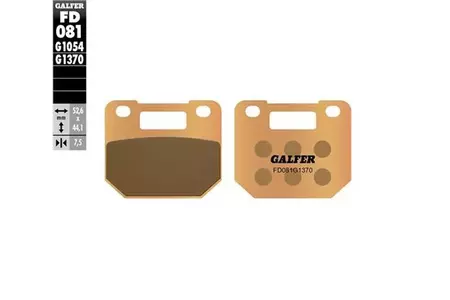 Brzdové destičky Galfer M55 Sinter Metal - FD081G1370
