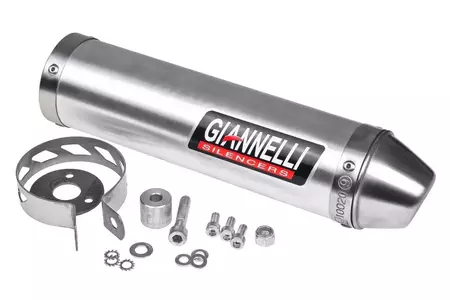 Giannelli Enduro Aluminium Schalldämpfer - 34683HF