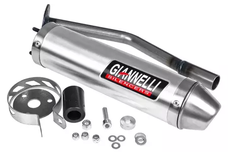 Giannelli Enduro Aluminium Beta RR Enduro lyddæmper - 34687HF