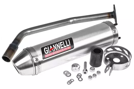 Giannelli Enduro Aluminium Beta RR Motard lyddæmper - 34689HF