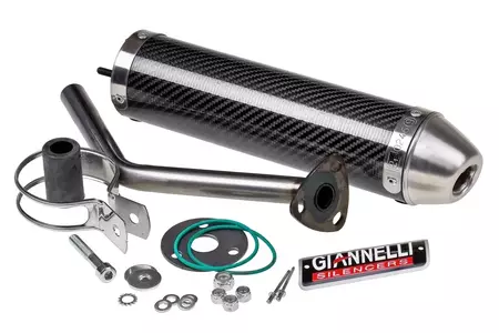 Giannelli Enduro Carbon Aprilia RX MX 50 Schalldämpfer - 34629HF