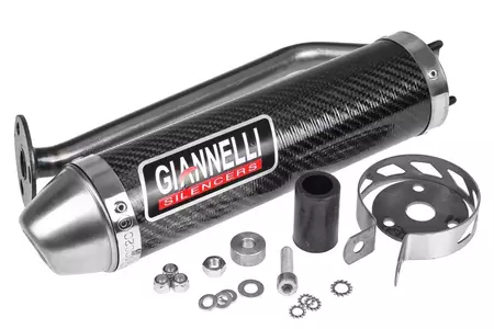 Giannelli Enduro Koolstof Beta RR 50 uitlaatdemper - 34692HF