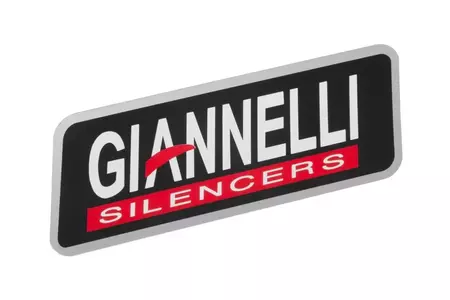 Giannelli klistermärke för avgasrör 100x37mm - 3882939