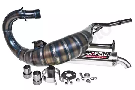 Giannelli Enduro Aluminium Beta RR Auspuff - 34616AL