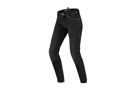 Spodnie motocyklowe jeansy damskie Shima Devon Lady czarny 30-1