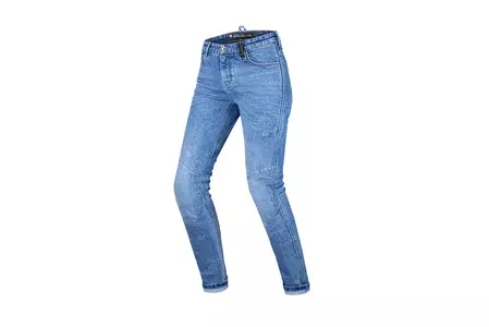 Spodnie motocyklowe jeansy damskie Shima Devon Lady niebieski 30-1