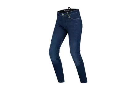 Spodnie motocyklowe jeansy damskie Shima Devon Lady ciemny niebieski 26-1