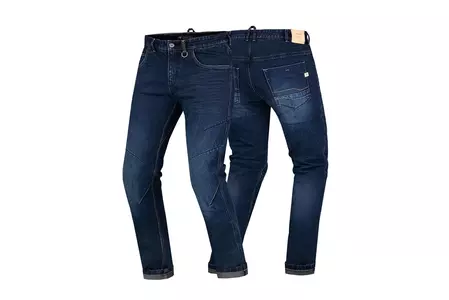 Jeans da moto Shima Devon Uomo blu scuro 32L-3