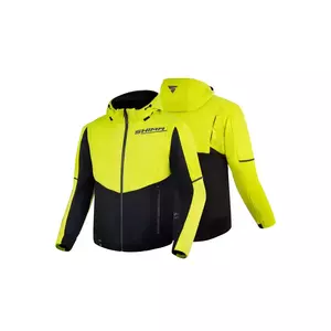 Shima Daybreaker motorcykel-sweatshirt til mænd gul fluo 3XL-3