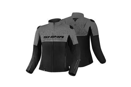 Jachetă de motocicletă din material textil pentru femei Shima Drift Lady gri S-3
