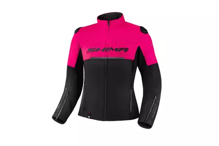 Motorcykeljakke i tekstil til kvinder Shima Drift Lady pink S - 5904012606555