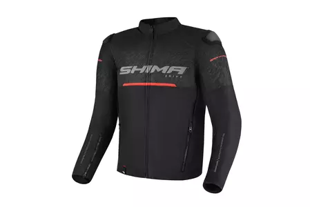 Shima Drift Pánská černá textilní bunda na motorku 3XL-1