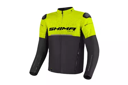 Shima Drift Pánská textilní bunda na motorku fluo S-1