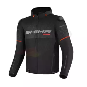 Shima Drift+ Vīriešu melna 3XL tekstila motocikla jaka-2