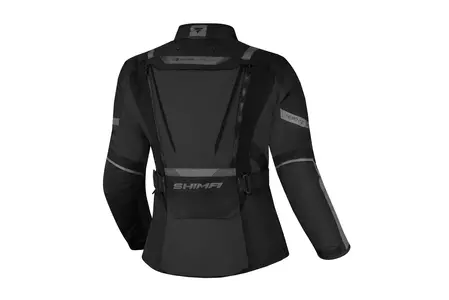 Shima Hero 2.0 Lady tekstilna motoristična jakna črna L-2