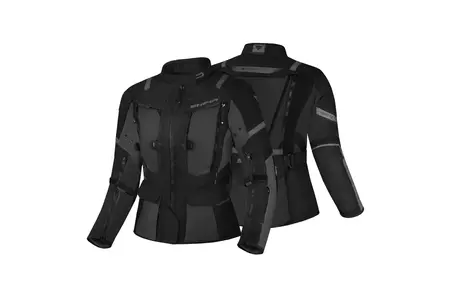 Shima Hero 2.0 Дамско текстилно яке за мотоциклет черно L-3