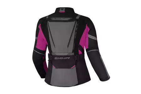 Shima Hero 2.0 Дамско текстилно яке за мотоциклет розово M-2