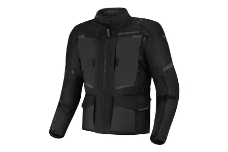 Shima Hero 2.0 bărbați jachetă de motocicletă din material textil negru 6XL-1