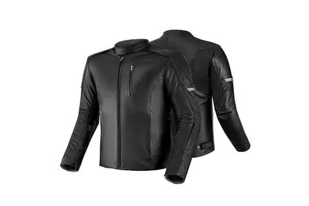 Shima Hunter+ 2.0 giacca da moto in pelle nera L-3