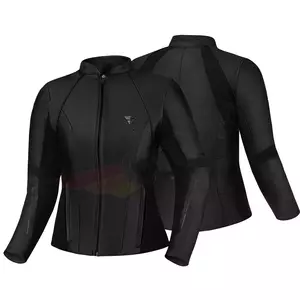 Дамско кожено яке за мотоциклети Shima Monaco 2.0 Jacket black M-3