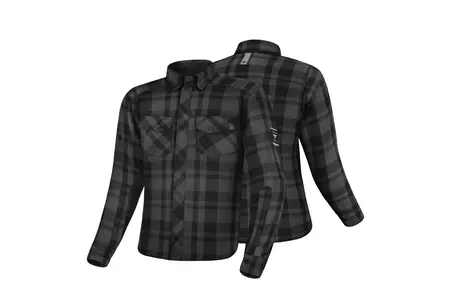 Shima Renegade Men 2 camiseta moto negro XXL-3