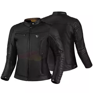 Shima Winchester 2.0 Dámska kožená bunda na motorku čierna XS-3