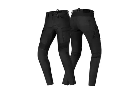 Shima Giro 2.0 Lady pantaloni de motocicletă din material textil negru 24-3