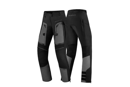 Pantaloni da moto Shima Hero 2.0 Lady grigio XS in tessuto-3